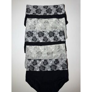 5 Pack HAVVIS Women's Briefs Underwear Cotton High Waist Tummy Control Size XXL